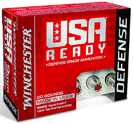 Winchester Ammo RED10HP USA Ready 10mm Auto 170 gr Hex Vent Hollow Point 20 Per Box/ 10 Cs - Winchester